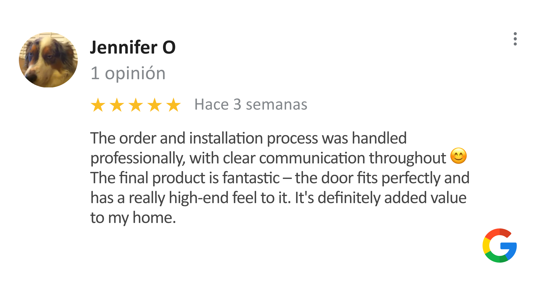 GOOGLE REVIEW 5