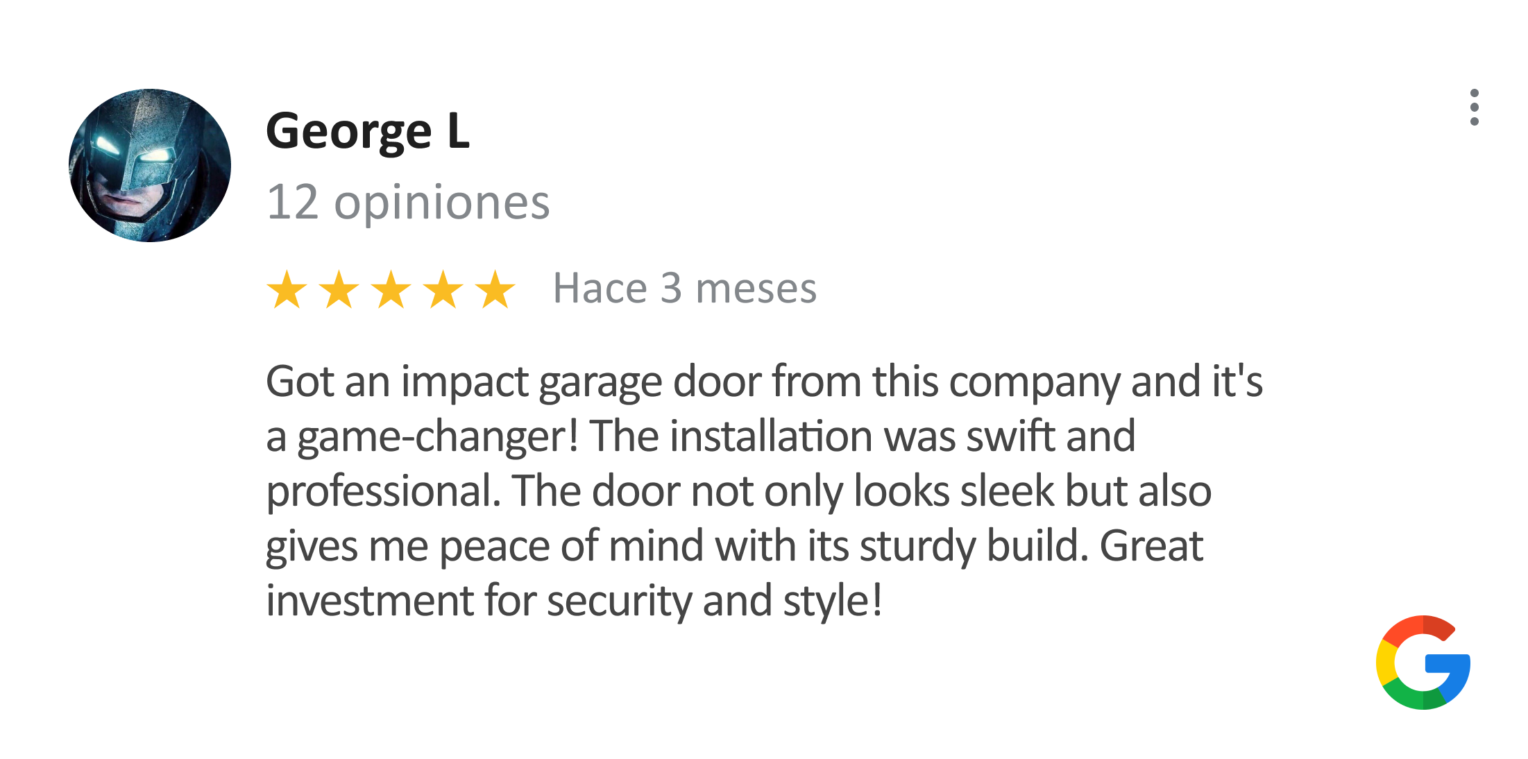 GOOGLE REVIEW 9